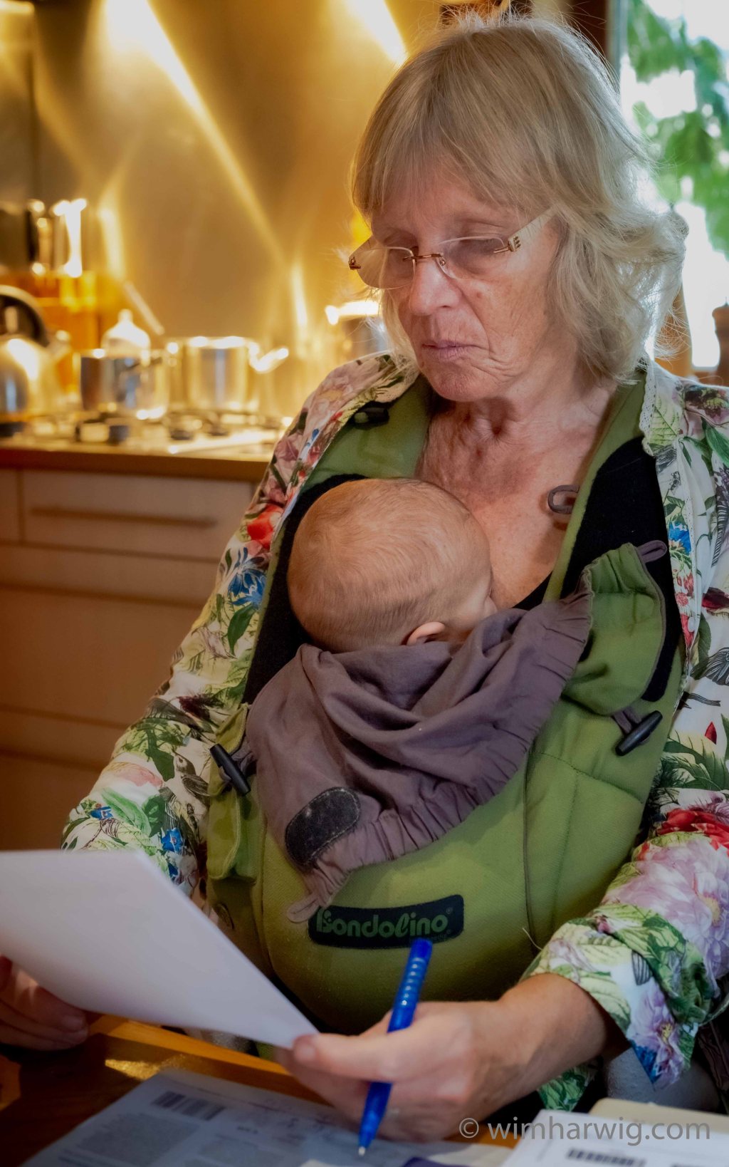 babysitting by grandma and grandpa